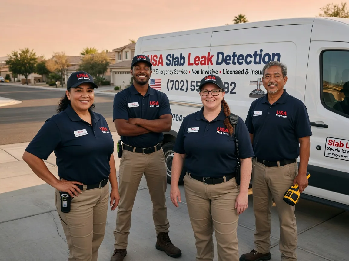 Slab Leak Repair company in Mount Auburn, IA
